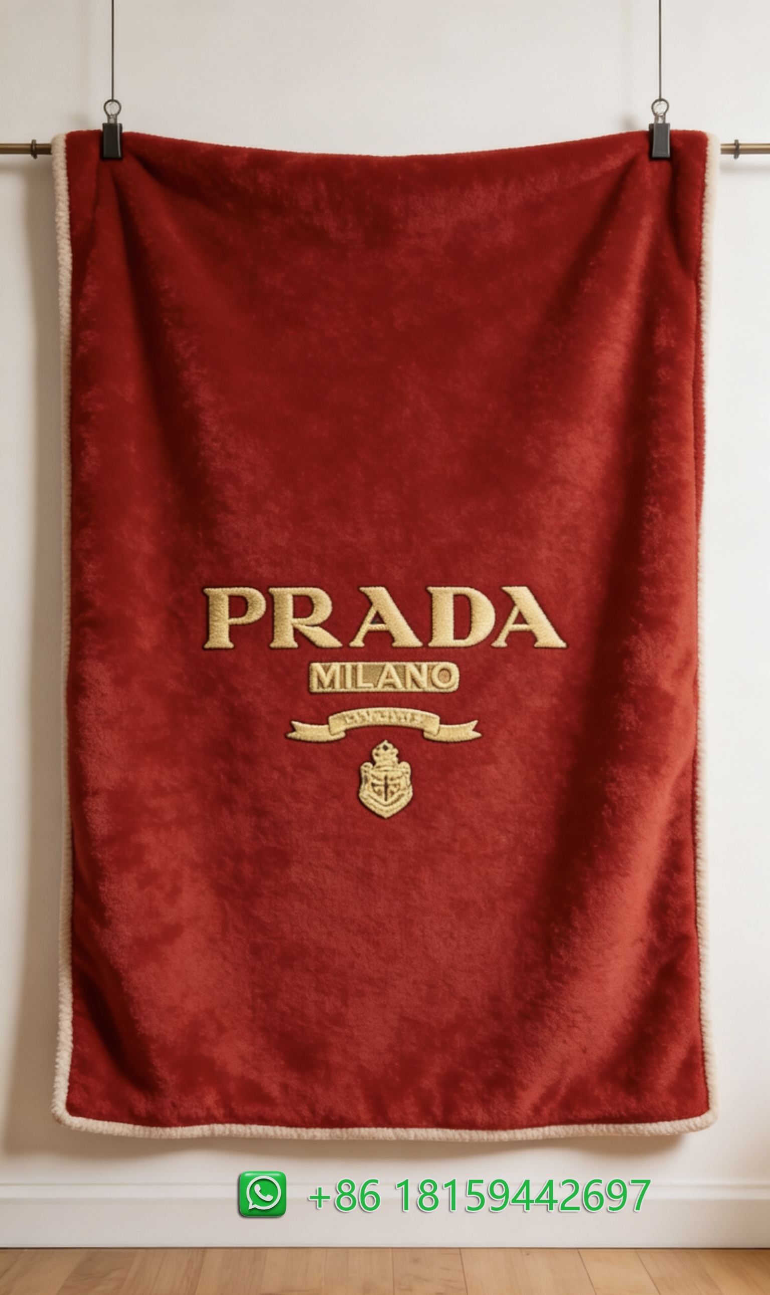 Prada Throw Blankets